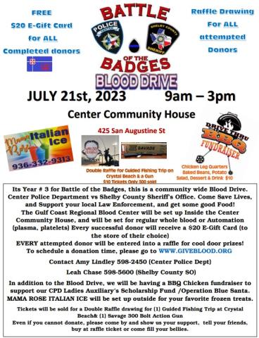 Battle of the Badges returns July 21