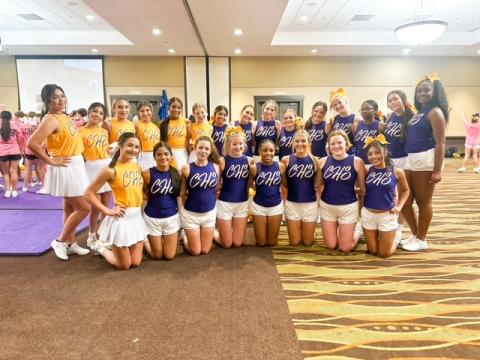 CHS Cheer Attends UCA Camp, Cheer Booster Fundraiser