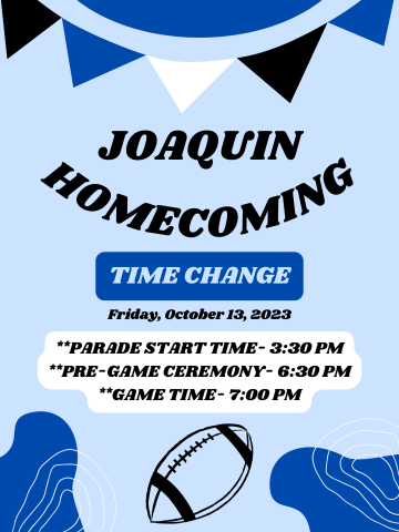 Joaquin Homecoming 