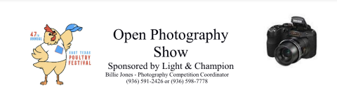East Texas Poultry Festival Photography Contest