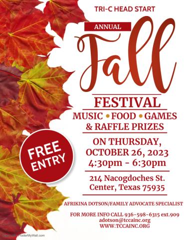 TRI-C Head Start Annual Fall Festival 