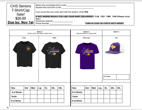 Shirt/Hat Fundraiser benefiting CHS Class of 2024