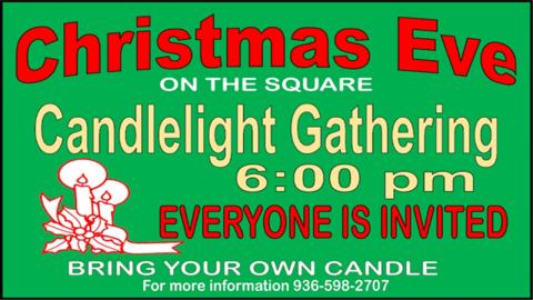 Annual "Christmas Eve Candlelight Gathering" 
