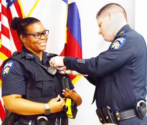 Center PD installs new personnel
