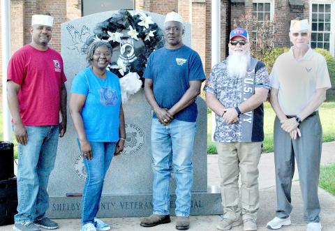 The Center VFW Post 8904 observed the United States National POW-MIA Recognition Day on Friday, Sept. 19. National POW/MIA Recognition Day is not a federal public holiday, but it is a national observance held on the third Friday of September each year. It is a time to remember those who are or were at one time Prisoners of War (POW) and those who are still Missing in Action (MIA), as well as their families. Zack Clark | Light and Champion