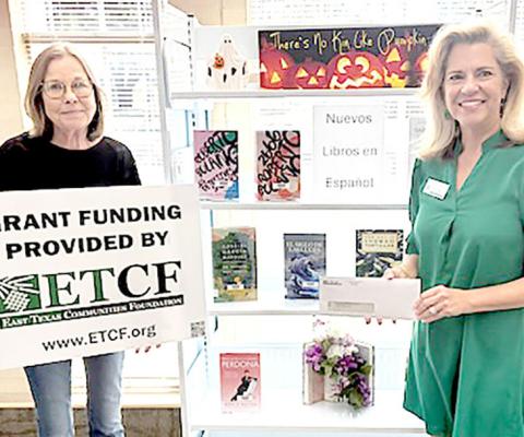 Library receives Harris Community Fund grant