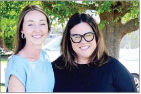 Anna Register, Program Director (left), and Denise Merriman, Executive Director, of the Shelby County Children’s Advocacy Center, lead a team of professionals that address child abuse issues in Shelby and San Augustine counties. David Danley | Light and Champion