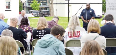 Center Fire Chief Keith Byndom