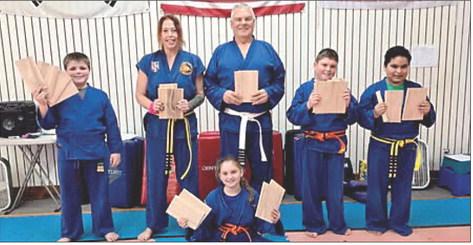 Self-Defense America students achieve next Taekwondo ranks