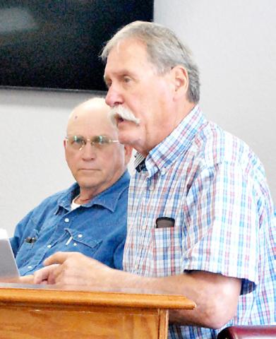Pct. 4 Comm. Tom Bellmyer announces the appointment of Rowdy Green to fill the unexpired term of Constable Pct. 4. Lisa White | Light and Champion
