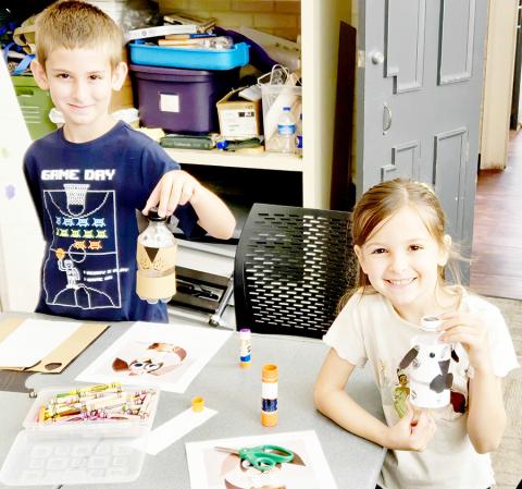 Young artists bring imagination to life