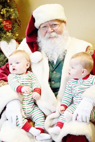 Santa visits SSB customers