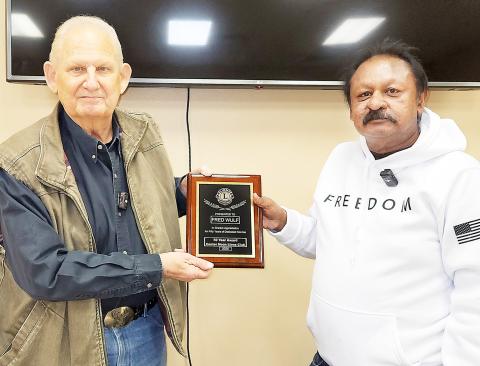 Wulf honored with 50-year pin