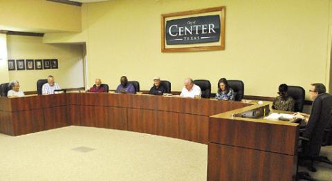 The Center City Council considers bids for a lighting project at the city’s civic center. The bid was awarded to Ludco, Inc., of Nacogdoches. Lisa White | Light and Champion