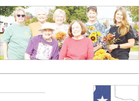 Recently, several members of the Center Garden Club gathered to decorate the urns on the downtown square for fall. Community beautification is a major goal of the Center Garden Club. The club wishes to thank the City of Center for its support with this project. Club members participating in the project were: (seated) Janette Wittmann and Carolyn Bounds, (standing, left to right) Lavone Wood, Vicky Warren, Cherry Jones, Pam Sykes (chairman), and Jennifer Whittlesey. Zack Clark | Light and Champion
