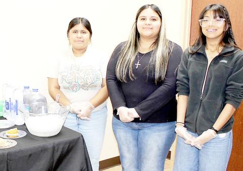 CHS Culinary Arts treats board with meal