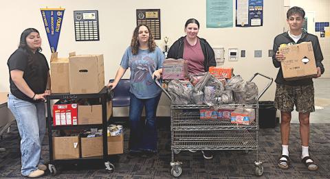 Center FFA hosts One Box Challenge drive