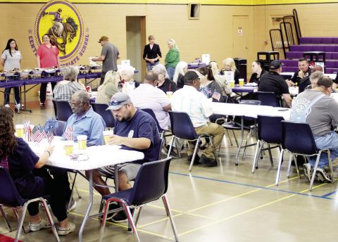 First responders from throughout the county were honored with a luncheon to celebrate their service to their communities. Zack Clark | Light and Champion