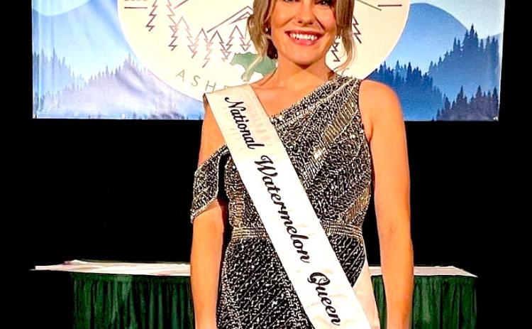 Shelby County resident, Olivia Johnson, won the title of National Watermelon Queen Feb. 25-26 in Asheville, North Carolina at the 108th Annual National Watermelon Convention. 