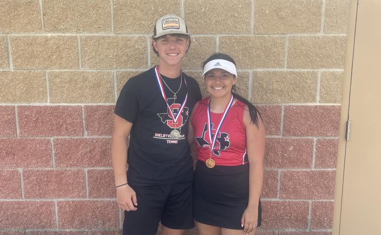 Shelbyville Dragons take 2nd and 3rd at District Tennis
