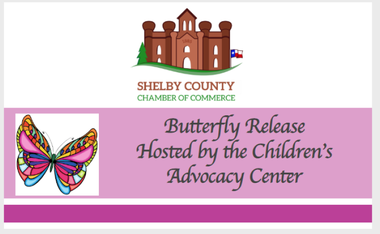Butterfly Release hosted by  the Children's Advocacy Center: April 6 & 13