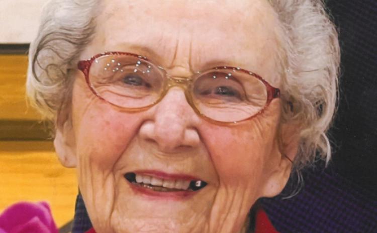 Dorothy Bain, 96, of Center