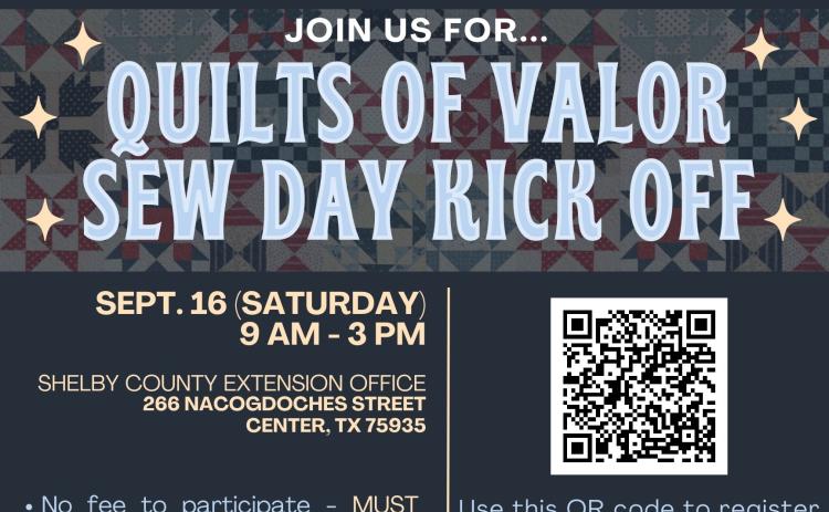 Quilts of Valor: Honoring Shelby County Military Veterans
