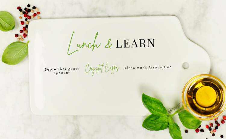 September Lunch and Learn: Alzheimer’s Awareness 