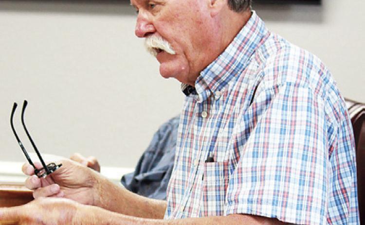 Tom Bellmyer expresses his opinion on how the county can fund the repairs to the windows of the historical jail. Lisa White | Light and Champion